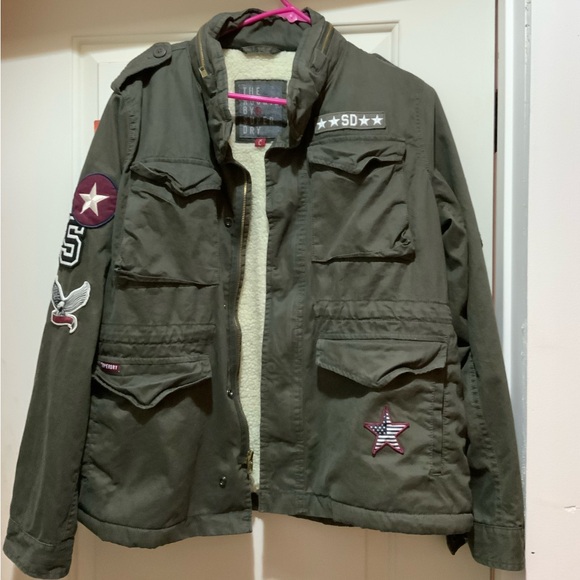 Winter Rookie Military Patch Jacket - Picture 3 of 12